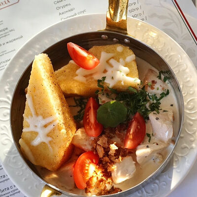 Сковородка с курицей в Orengo food по цене 740 ₽