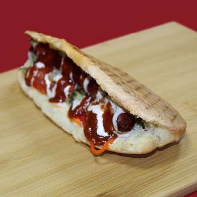 Хот-дог Охотничья в Сочный по цене 150 ₽