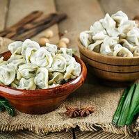 Логотип 1001 пельмень