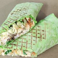 Шаурма стандарт в чесночном лаваше со свининой в Manes (Dalan)