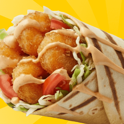 Шаурма с креветками в Горчица по цене 368 ₽