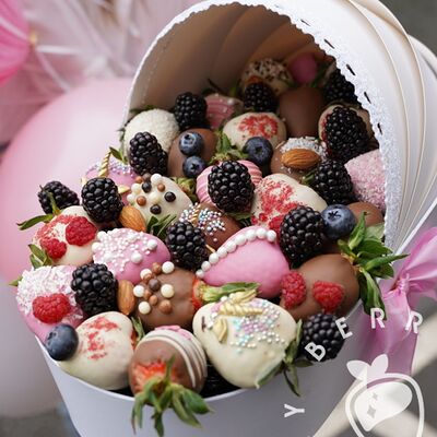 Клубника в шоколаде Люлечка для нее в Клубника в шоколаде VeryBerryLab по цене 9890 ₽