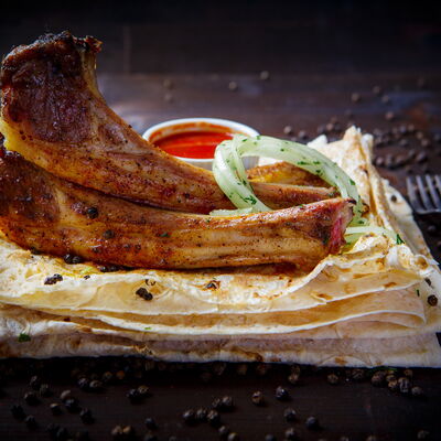 Баранья корейка в Гриль Ру по цене 500