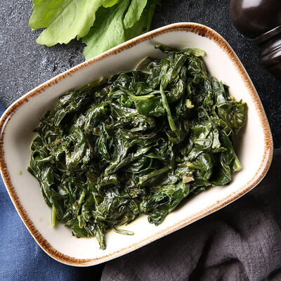 Томлёный шпинат в Сhef Арбат по цене 600 ₽