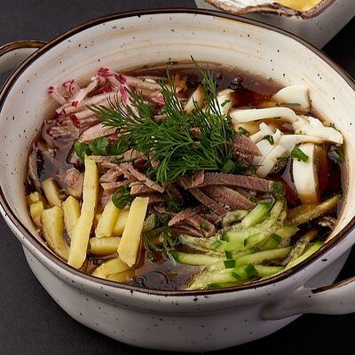 Окрошка на квасе в Колхида Palace по цене 450