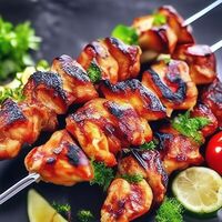 Шашлык из куриного филе в На углях