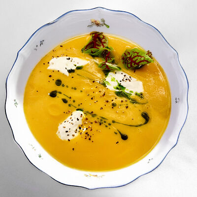 Тыквенный крем-супв Siesta fiesta по цене 550 ₽