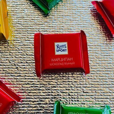 Шоколад Ritter Sport Марципан в Столовая 7 по цене 50 ₽