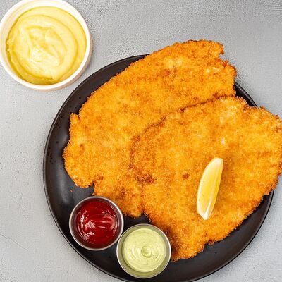 Фирменный шницель в Dizengof/99 по цене 890 ₽