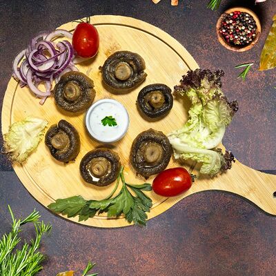 Шампиньоны на углях в Шашлык хаус по цене 620 ₽