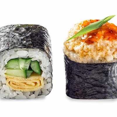 Запеченный ролл Volcano в Sushi Outlet по цене 495 ₽