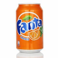 Fanta в железной банке в Прожарка