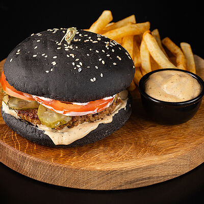 Вега Бургер в DARK SIDE шаурма & гриль по цене 640 ₽