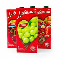 Сок Любимый Яблоко 1л в Spb