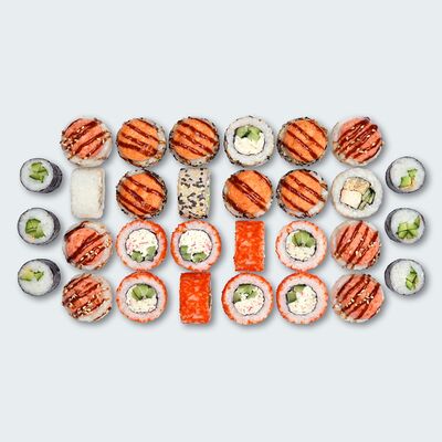 Сет Калифорния 2.0 в Суши Сет по цене 1855 ₽