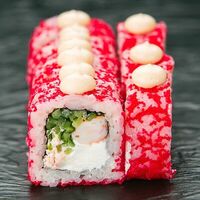 Ролл с крабом, креветкой и сливочным сыром в Major