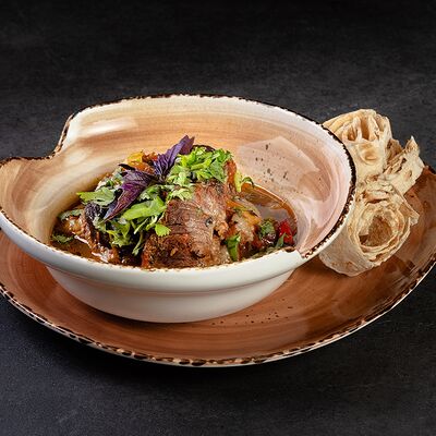 Хашлама из говядины в Лаваш 1 по цене 780 ₽