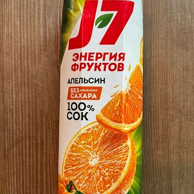Сок J7 со вкусом апельсина в Локация по цене 510 ₽