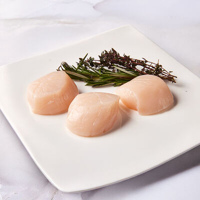 Гребешок морской крупный охлажденный (полуфабрикат) в Рыба моя по цене 1600 ₽