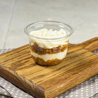 Десерт Морковный с карамалью в стакане в Рестомаркет Китчен