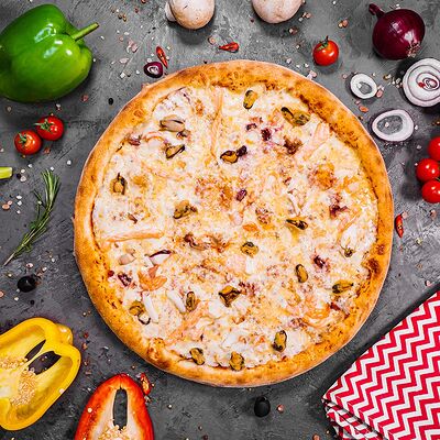 Пицца Морская в Суши Пати по цене 1150 ₽