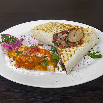 Большой люля дурум с курицей в Armud Kebab по цене 418 ₽