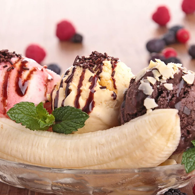 Банана сплит в Три печки по цене 950 ₽