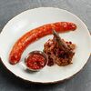 Краинская колбаска с тушеной капустой в Jager restopub по цене 770