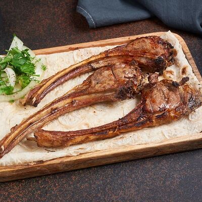 Шашлык Баранья корейка на углях в ШАШЛЫКС ДЫМКОМ по цене 1250 ₽