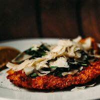 Шницель по-милански в Gioffre