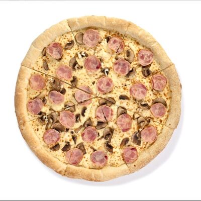 Пицца Ветчина и грибы в New York Pizza по цене 759 ₽