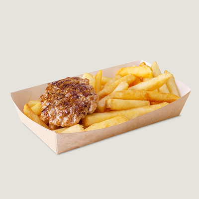 Картофель с куриной котлетой в БургерКит по цене 325 ₽