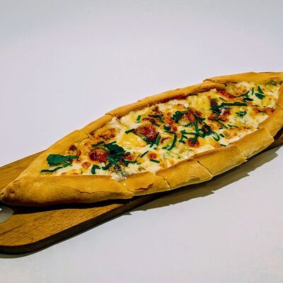 Пиде с сырами в Джезва по цене 750 ₽