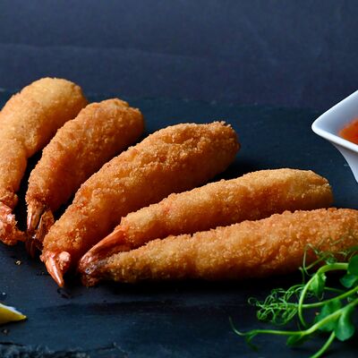 Тигровая креветка в панировке панко в Рога Лося по цене 490 ₽