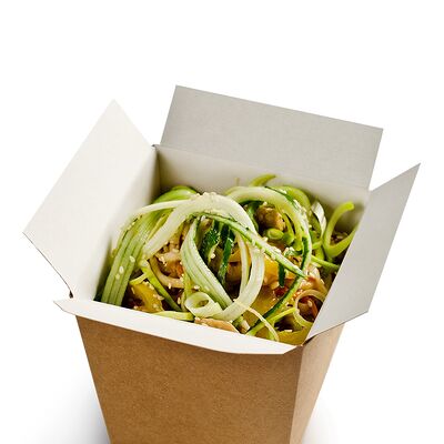 Вок с цыпленком и соусом терияки в #МНОГОПИЦЦА по цене 290 ₽