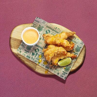 Креветки в темпуре в Сидрерия по цене 730 ₽