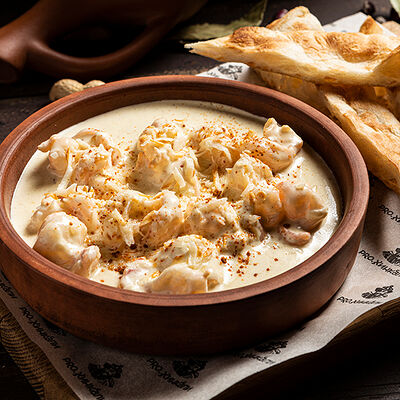 Креветки чкмерули в PRO.Хинкали by Novikov по цене 1090 ₽