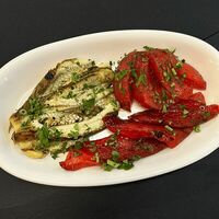 Овощи на мангале в Кафе Hayatt
