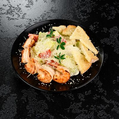 Салат цезарь с креветкой в Суши Профи по цене 1099 ₽