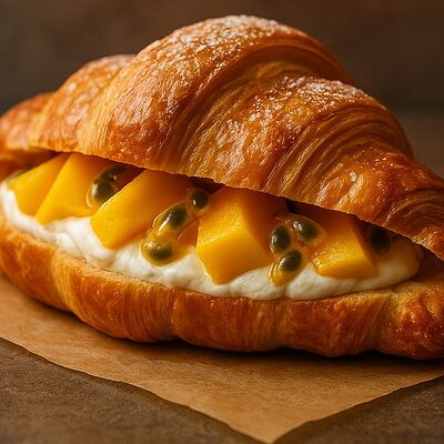 Круассан манго-маракуйя в Культ Кофе по цене 350 ₽