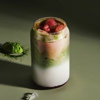 Ice tea Крими матча-сакура в Мишка кофе