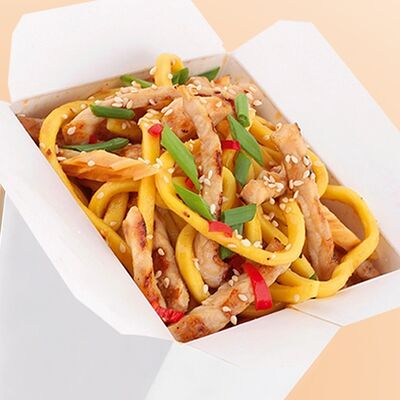 Лапша с курицей и овощами в Лапша №1 ЕдаВок по цене 299 ₽