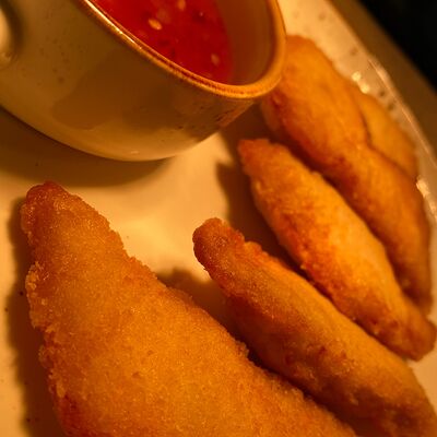 Куриные стрипсы с соусом тай чили в La vino по цене 390 ₽