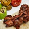 Шашлык из филе бедра цыпленка с овощами гриль в Гоголь моголь по цене 380