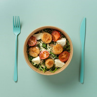 Салат с гребешком в Rollwell