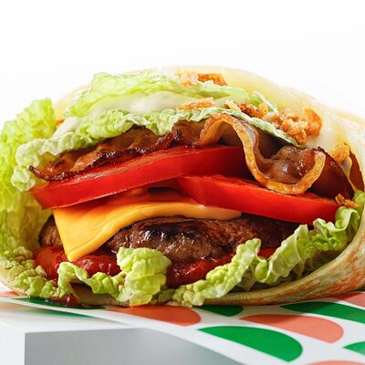 Блин Мамин бургер в Blingo! по цене 448 ₽