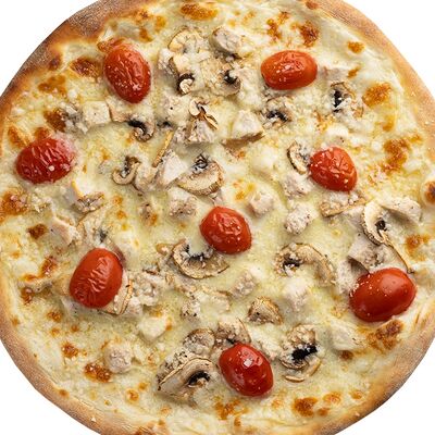 Пицца с курицей и грибами в Cheese Knock по цене 675 ₽