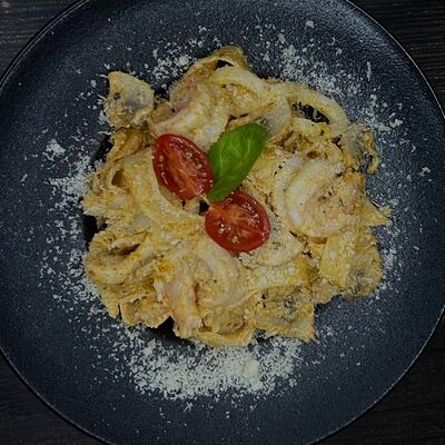 Фетучини Том Ям в Вкусное место по цене 900 ₽