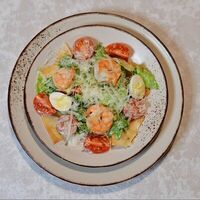 Цезарь с креветками в Давид