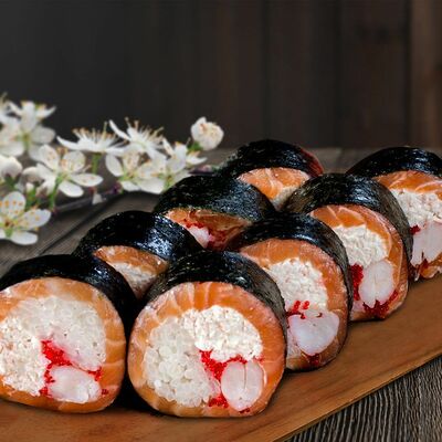 Ролл Нежный Лосось в Вкусные Суши Premium по цене 707